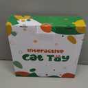 Pawaboo Interactive Cat Toy with Running Mouse, Electronic Motion Cat Toy Automatic Teaser for Indoor Cats, Pop and Play Hide Seek Cat Toys Hunting Mouse for Pet Cat Kitten Play Fun Exercise, Green