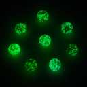 48 Pieces Marbles Glow in The Dark for Kids Mixed Colors Luminous Glass Marbles Runs for Kids Games DIY and Home Decoration(1.4 CM/ 0.55 Inch)