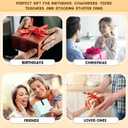 Positive Stocking Jar  60 Funny Emotional Support Jar- Christmas Gifts for Teens, Women, Men, Coworkers, Teachers, Sisters, Friends  Christmas Stocking Stuffer for Teen Girls, Boys, Women