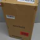 Dusk to Dawn Outdoor Lamp Post Lights, Aluminum Rustproof Globe Post Light for Porch Front Door Driveway Lawn Garden, Black Sphere Exterior Pillar Post Light, Hardwired 3" Pier Mount Post Lantern