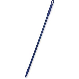 SPARTA 48" Fiberglass Replacement Handle with 3/4" Acme Thread Tip, Polyester Veil Reinforced, Hanging Cap, Commercial Cleaning, Blue