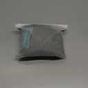 TASHEHE Women's Triangle Ruched Bikini Set Sexy Two Piece Swimsuit Halter Sliding Rings Bathing Suit (Large, 508 / Black)