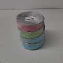 kathson Crate Dog Bowl, Removable Stainless Steel Hanging Pet Cage Bowl Food & Water Feeder Coop Cup for Cat, Puppy, Birds, Rats, Guinea Pigs (4 PCS, Size: L, 2Blue,1Pink,1Green)