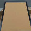 Cork Bulletin Board, 17x23 Inches Hanging Cork Board Wooden Framed with Pins for Wall, Dorm Room, Office, Home Decor  Natural Cork & Black Frame