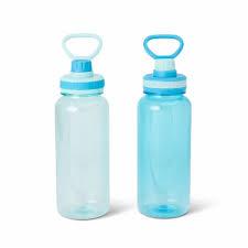 Everyday Living® Water Bottles Plastic - Blue, 2 pk / 32 oz