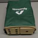 ApudArmis Giant Wooden Yard Dice, 3.5 In. Big Dice Lawn Game Set with Scoreboard & Carrying Bag - Large Pine Wooden 6 Dice Backyard Game for Kids Adults Family