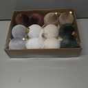 SUPREME XMAS 12 Pcs Christmas Tree Ornaments Set, 80mm/3.15in Large Velvet Christmas Ornaments for Xmas Tree Decorations Shatterproof Hanging Flocked Balls Ornaments Holiday Party Indoor Home Decor