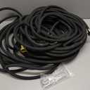 150FT 1/2" Water-Saving Soaker Hose with Solid Brass Connectors, Drip Irrigation Kit for Lawn & Landscaping with Metal Ground Stake & Accessory Kit