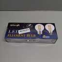 Greeogin 6W G16.5 LED Light Bulb Dimmable,E12 Candelabra LED Light Bulbs 60 Watt Equivalen 600lm,Warm White 3000K E12 G50 Globe Bulb for Chandelier,Ceiling Fan and Vanity 5 Pack