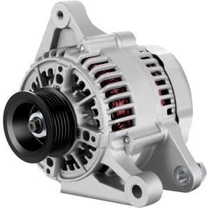 New Alternator L4 1.8L for Toyota Corolla 2003-2008, Matrix 2003-2008, Celica 2000-2005, MR2 Spyder 2000-2005, for Pontiac Vibe 2003-2008 Replacement for 27060-0D110, 13878