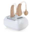 Hearing Aids For Seniors - Rechargeable Hearing Amplifier For Seniors Noise Reduction,4 Modes,Adjustable Volume, Comfort Design and Nearly Invisible