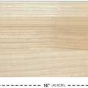 4 Pack Veneered MDF Double Sided Paulownia Wood,MDF Core,6.4mm 1/4th Inch, 10"x16" Unfinished Wooden Canvas Boards Signs for Engraving Painting Crafts