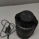 Katchy Flying Insect Trap Indoor  Catcher & Killer for Mosquito, Fruit Fly, Gnat & Small Moth  Non-Zapper with Suction & Blue Light  Ideal for Indoor Spaces, Kitchen & Plants (Original, Black)