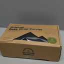 KeaBabies Baby Wrap Carrier - All in 1 Original Baby Carrier Newborn to Toddler Sling, Easy to Wear, Hands Free Bonding, Lightweight, Breathable Infant Wraps (Trendy Black) (One Size (Pack of 1))