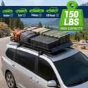 Season Guard 64" x 39" x 4" Rooftop Cargo Carrier Basket 150lb Roof Rack