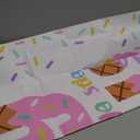 Six Scoops of Fun Birthday Decorations for Girls Six is So Sweet Birthday Balloons 6th Birthday Decoration Backdrop for Girl Summer Ice Cream Theme