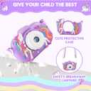 Kids Camera Toddler Toys for 3 4 5 6 7 8 Years Old Girls, 48MP HD Dual Lens Selfie Camera for Kids, 1080P HD Video Kids Digital Camera for Age 3-9 Christmas Birthday Gifts with 32G SD Card