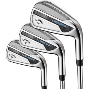 Callaway Paradym AI Smoke Iron Sets, 5-PW,AW, Steel, Regular, Standard (Right Handed) Set Of 3
