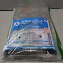 SlipX Solutions 27" Oversize Square Shower Mat, Non-Slip Mat for Elderly & Kids, 100+ Power Grip Suction Cups for Smooth Surfaces, Machine Washable, Clear