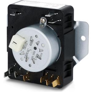 Upgraded W10185982 Dryer Timer Compatible with Whirlpool Maytag Kenmore Amana Crosley (WED4815EW1 WGD4800XQ0 WED4800XQ0 WED5100VQ1)Replaces OEM Parts 418-618-20-B5, WPW10185982, PS11749831, AP6016541