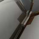 LOAAO 20X30 Inch Brushed Nickel Bathroom Mirror, Rounded Rectangle Silver Metal Frame Mirror, Brushed Nickel, Anti-Rust, Shatter Proof, Hangs Horizontally or Vertically