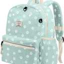 Corduroy Toddler Backpack for Girls 2-5: Preschool Backpack for Girls (Blue Sakura Corduroy)
