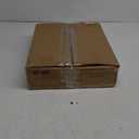 Adjustable End Table, Small Tray Side Table, Drink Table for Small Spaces, Pedestal Nightstand for Living Room, Bedroom, Sofa Couch, Rustic Brown ET-009BR