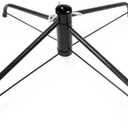 16.9 inch Christmas Tree Stand for Artificial Trees, Folding Christmas Tree Base for 3 Ft to 6 Ft Artificial Trees, Fits 0.5-1.25 Inch Tree Pole (Green)