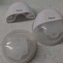 Paruu P10 Hands-Free Breast Pump Wearable, 338mmHg Strong Suction, Low Noise, 4 Modes & 9 Levels, Electric Breast Pump Portable, Smart Display, 19/21/24/28mm Insert/Flange, 2 Pack (White)