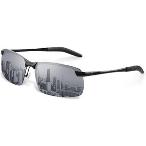 Night Driving Glasses For Men Night Vision Glasses Anti Glare Glasses Anti Headlight Glare For Commute & Long Drives