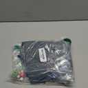 Parrot Anti-Scratch Bird Poop Shoulder Protector Birds Anklet Toys, Multi-Functional Bird Diaper Flight Suits Pee Pads Diaper Poop Shawl for Medium Cockatiel Parakeet Macaw (Shoulder Protector-Blue)