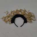 Unicra Gold Medusa Headpiece Snake Headband Medusa Costume Hair Accessories for Women (1 Count (Pack of 1))