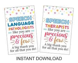 Gilprop 12 Pcs Speech Language Pathologist Gifts Bags SLP Month Thank You Gifts Bulk Speech Therapist Appreciation Treat Bags Double Side Coworker Therapist Party Favors Supplies SLP Decorations