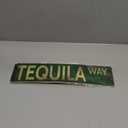 KooLL Street Sign Street Vintage Rustic Retro Wall Decor Funny Metal Tin Sign 4" by 16"