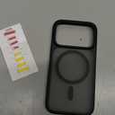 TORRAS Magnetic Shockproof for iPhone 17 Pro Case, Camera Control, Compatible with MagSafe, Military-Grade Protection, Stronger Slim Translucent Phone Case for iPhone 17 Pro, Black