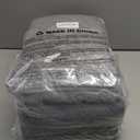 COSY HOMEER Stair Treads for Wooden Steps 9"x28" Washable Indoor Carpet Stair Treads Non Slip Soft Polyester Stair Carpet Tread Reusable Stair Runner Rugs for Kids, Elders,Pets,Medium Grey,15pcs