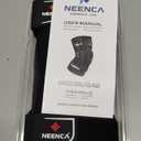 NEENCA Professional Knee Brace for Knee Pain, Hinged Knee Support with Patented X-Strap Fixing System, Medical for Pain Relief, Arthritis, Meniscus Tear, ACL, PCL, MCL, Runner, Sport -FSA/HSA Eligible (Large, Black - Single)