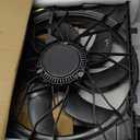 621-373 Engine Radiator Cooling Fan Assembly for Mercedes-Benz C230 C250 C300 C350 C63 AMG E250 E300 E350 E400 E550 GLK250 GLK300 GLK350 CLA250 GLA200 GLA250 CLS400 SLC200, MB3115122 2045000293