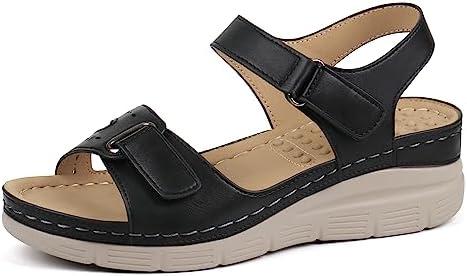 Ortho+rest Women Comfortable Walking Sandals Orthotic Arch Support Dress Sandals size 6