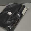 ZTUJO Purse Organizer Insert, Felt Bag Organizer with Metal Zipper, Handbag & Tote Shaper, For Speedy Neverfull Tote, 7 Sizes (X-Large, Black)