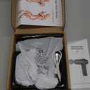 AYURA Deep Tissue Percussion Massage Device, Muscle Massager for Pain Relief, 30 Speeds & 6 Heads, Portable Handheld Back Massager for Athletes, Men & Women (Black)