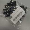 2 Pcs Black Shoe Clips for Women Dress Shoes, Mesh Bow Rhinestone High Heel Shoe Clips Buckle Detachable Bow Heels Clothing Accessories for Women Girls Wedding Party Prom