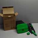 Pooper Scooper Swivel Bin & Rake with 100 Waste Bags, Dog Pooper Scooper with Bag Attachment for Large Medium Small Dogs, Poop Scooper with Lid for Lawn Yard Dog Kennel