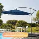 10ft Patio Umbrella Replacement Canopy for 8 ribs, Fits Hanging Offset Cantilever Market Outdoor Patio ShadesCanopy Only