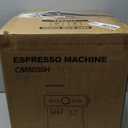Espresso Machine with Grinder, Stainless Steel 20 Bar Semi-Automatic Expresso Coffee Machines, Featuring a Milk Frother, Steam Wand, Removable Water Tank for Latte, Macchiato, Cappuccino