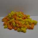 Giegxin 15 Pack Marigold Garland for Decoration 5 ft Long Strands Faux Artificial Marigold Flowers Diwali Indian Wedding Party Mantle Decor for Da De Muertos Pooja Religious Pongal (Yellow,Orange)