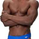Speedo Men's Swimsuit Brief PowerFlex Eco Solar (Blue, 36)