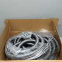 Cen-Tec Systems 94170 Premium 50 Ft. Shop Vacuum Hose with Power Tool Adapter Set Silver