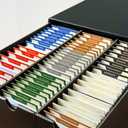 MTG Card Dividers for Storage Boxes/Mtg Deck Box, Trading Card Separator, 4 Packs (Multicolor/4 sets)