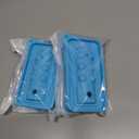 2 x 3D Whiskey Ice Cubes Mold, Funny Shape Ice Cube Tray with Funnel, Party Ice Molds for Cocktails, Bourbon, Brandy, Prank Gifts for Women, Men